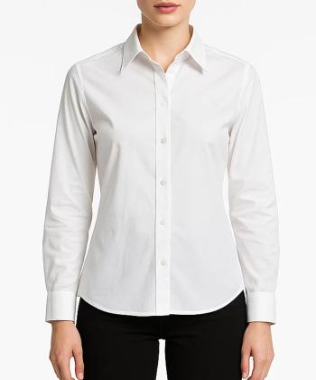 شومیز نخی آستین بلند زنانه بهبود مدل 701667