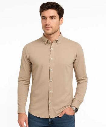 پیراهن آستین بلند مردانه ورساچه جینز مدل vpm059