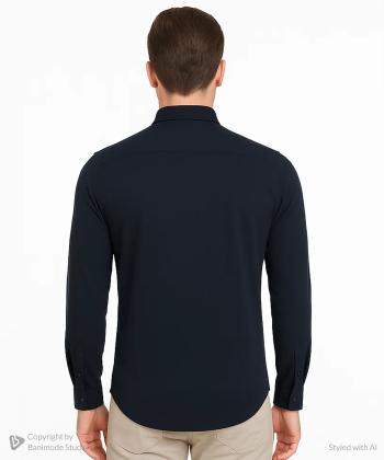 پیراهن آستین بلند مردانه ورساچه جینز مدل vpm059