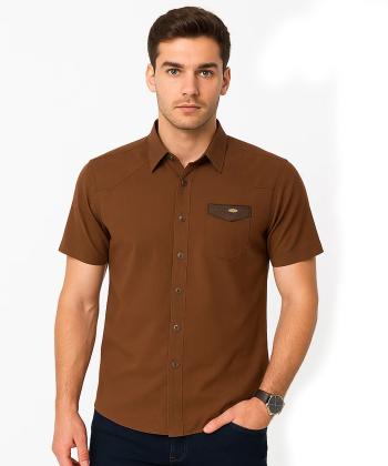 پیراهن آستین کوتاه مردانه برند پی لس کد 1404228