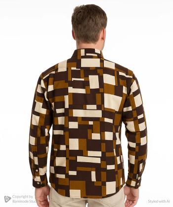 پیراهن آستین بلند مردانه فریولی مدل 11071