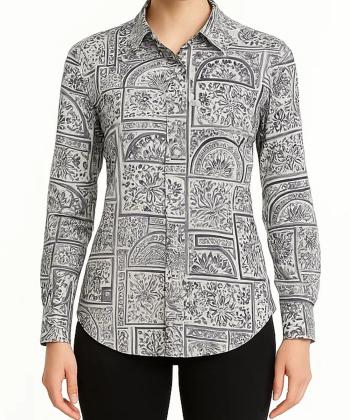 شوميز زنانه پيركاردين كد SHTF9210278