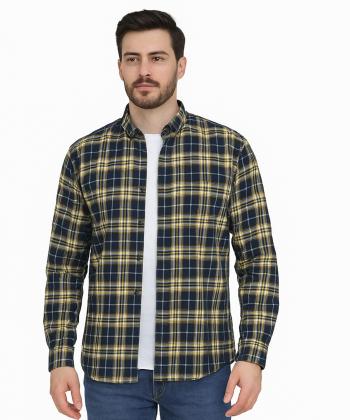پیراهن آستین بلند مردانه برند پی لس مدل am140431