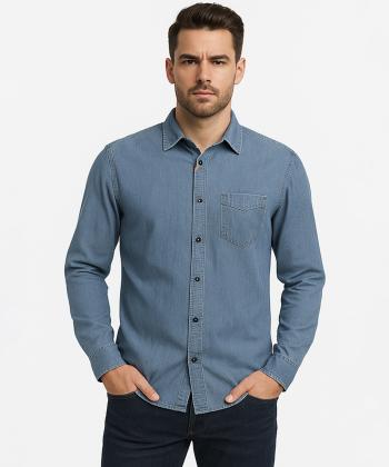 پيراهن آستين بلند مردانه وينترهارت كد M2064060SH