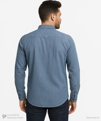 پيراهن آستين بلند مردانه وينترهارت كد M2064060SH