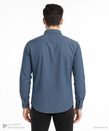 پيراهن آستين بلند مردانه وينترهارت كد M2064060SH