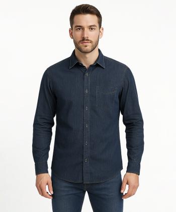 پيراهن آستين بلند مردانه وينترهارت كد M2064060SH