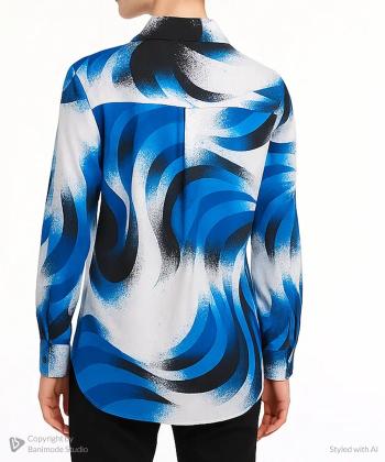 شومیز آستین بلند زنانه پیرکاردین مدل SHTF9210279