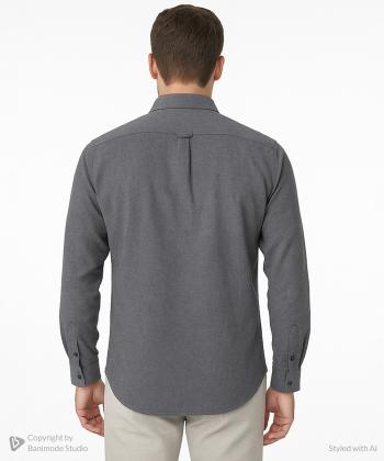 پيراهن آستين بلند مردانه وينترهارت كد M2064061SH