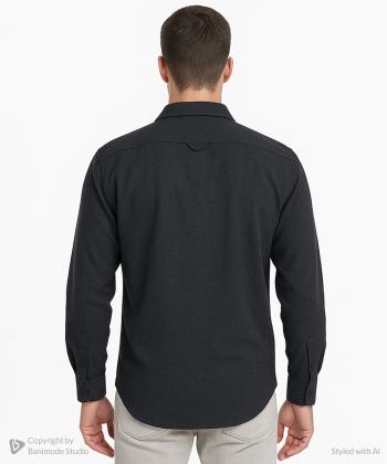 پيراهن آستين بلند مردانه وينترهارت كد M2064061SH