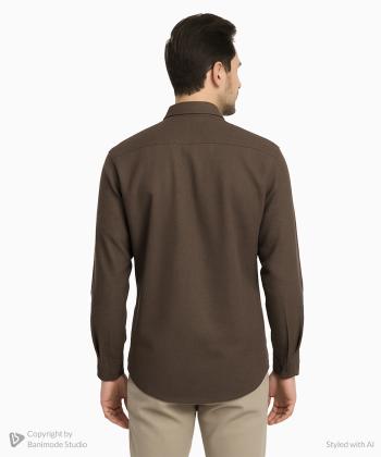 پيراهن آستين بلند مردانه وينترهارت كد M2064061SH