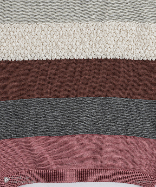پليور بافت دخترانه باني نو طرح راه راه طرح دار
