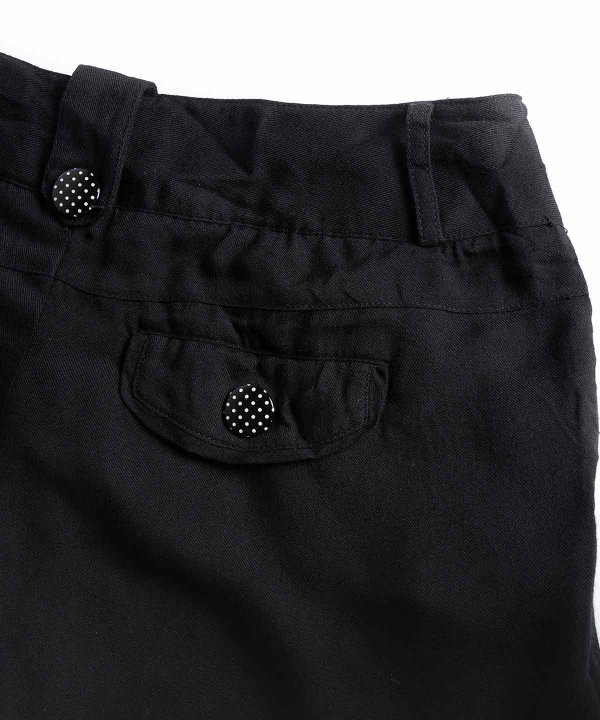 شلوارک مشکی برند پی لس Brand Payless مدل Stone Twist knickers