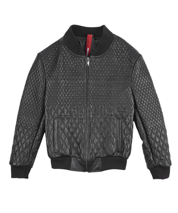 کت پسرانه چرم طبیعی نوین چرم Novin Leather مدل هیمن