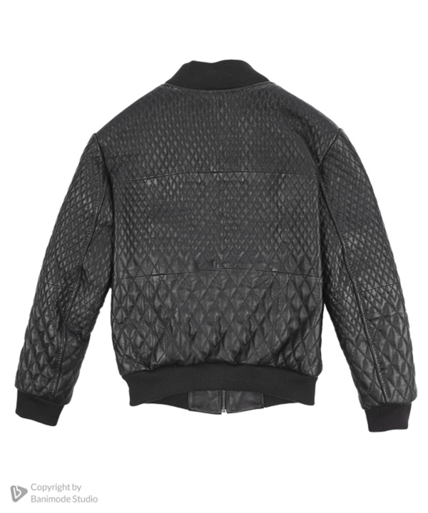 کت پسرانه چرم طبیعی نوین چرم Novin Leather مدل هیمن