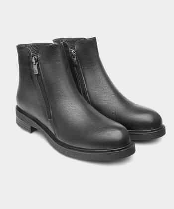 نيم بوت زنانه چرم طبيعي نوين چرم مدل 1814