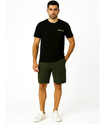 ست تیشرت و شلوارک راحتی مردانه مادر مدل Neon