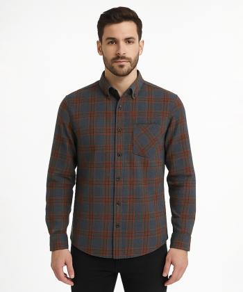 پيراهن آستين بلند مردانه ال سي وايكيكي كد W486576Z8