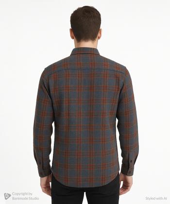 پيراهن آستين بلند مردانه ال سي وايكيكي كد W486576Z8