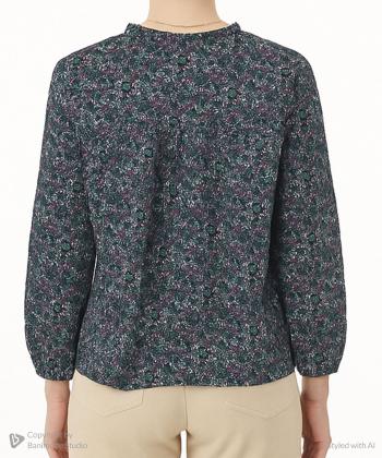 تيشرت آستين بلند زنانه ال سي وايكيكي كد W585325Z8