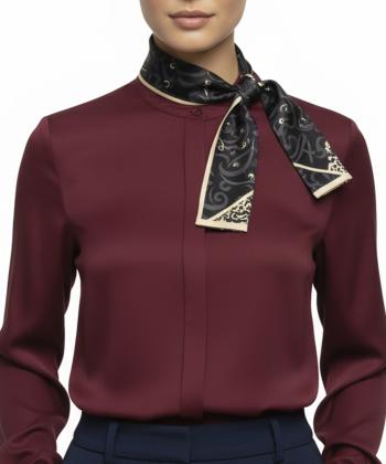 دستمال گردن زنانه طاقه چيان طرح جام جم