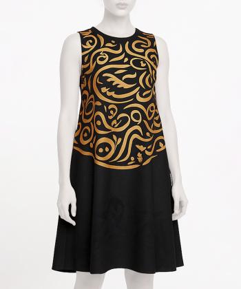 پيراهن زنانه طاقه چيان طرح جام