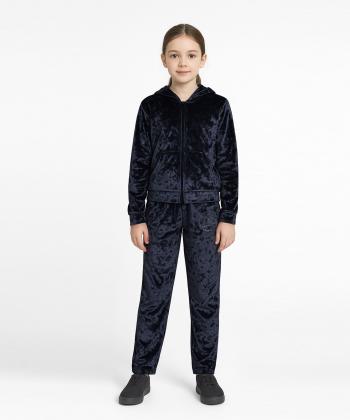 ست سویشرت و شلوار مخمل دخترانه تودوک مدل 6409