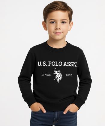 سویشرت پسرانه یو اس پولو کیدز مدل 4013C2