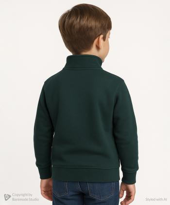 سویشرت پسرانه یو اس پولو کیدز مدل 5043C2