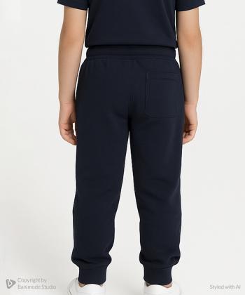 شلوار نخی  راحتی پسرانه یو اس پولو کیدز مدل 1032C2