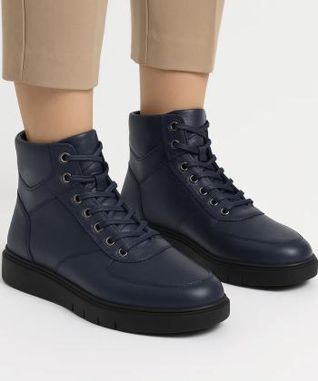 نیم بوت چرم طبیعی زنانه چرم مشهد مدل J2718