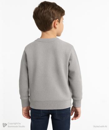 سویشرت پسرانه یو اس پولو کیدز مدل 4013C2