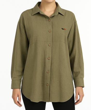 مانتو شومیزی زنانه شندی کد 9159