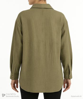 مانتو شومیزی زنانه شندی کد 9159