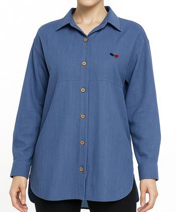 مانتو شومیزی زنانه شندی کد 9159