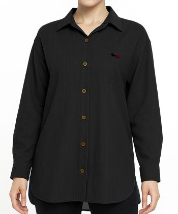 مانتو شومیزی کوتاه زنانه شندی مدل 9159