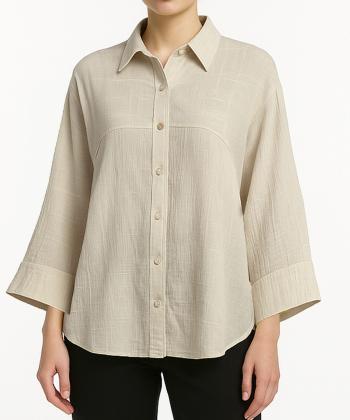 مانتو شومیزی زنانه شندي كد 0175