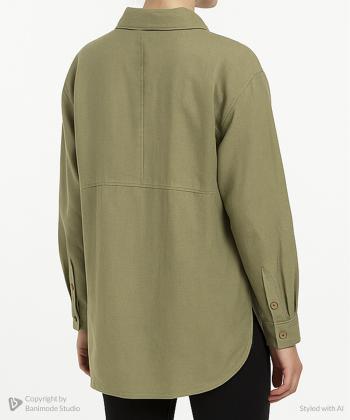 مانتو شومیزی کوتاه زنانه شندی مدل 9161