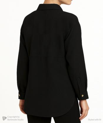 مانتو شومیزی کوتاه زنانه شندی کد 9158