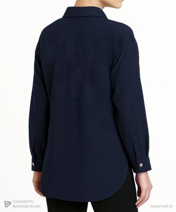 مانتو شومیزی کوتاه زنانه شندی مدل 9159