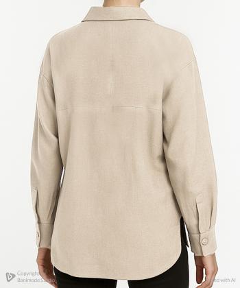 مانتو شومیزی کوتاه زنانه شندی مدل 9160