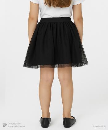 دامن دخترانه ملورینا مدل 9136