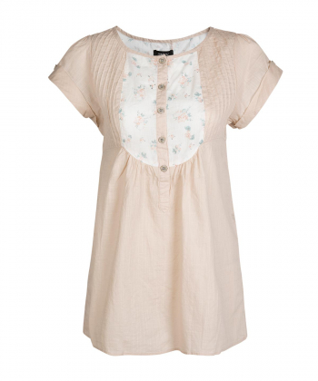 بلوز یقه گرد برند پی لس Brand Payless مدل Bloomed Woven