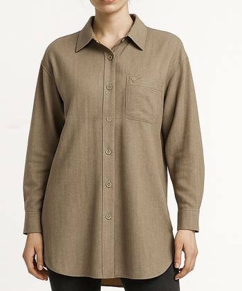 مانتو شومیزی کوتاه زنانه شندی کد 9158