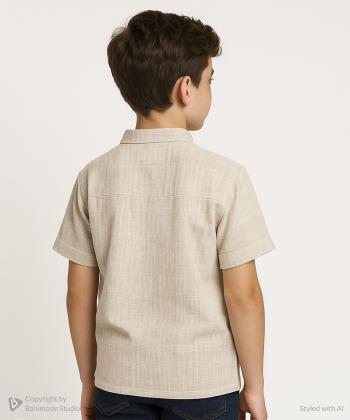 پیراهن آستین کوتاه پسرانه ملورینا مدل 9223