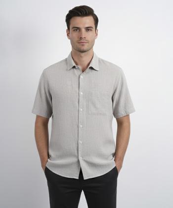 پیراهن آستین کوتاه مردانه زیلان مدل 00110040706