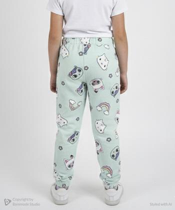 شلوار راحتی دخترانه ال سي وايكيكي كد W519781Z4