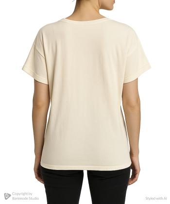 تيشرت آستین کوتاه زنانه ال سي وايكيكي كد S518710Z8