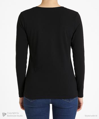 تیشرت آستین بلند زنانه ال سی وایکیکی كد W555810Z8