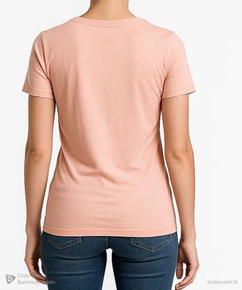 تيشرت آستین کوتاه زنانه ال سي وايكيكي كد S525230Z8